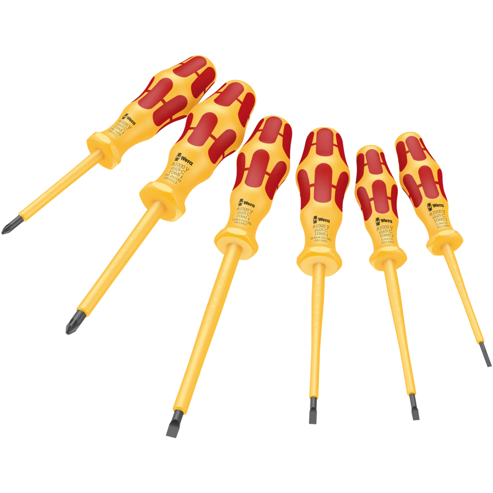 1060 i/1065 i/6 Kraftform VDE screwdriver set (05051576001)