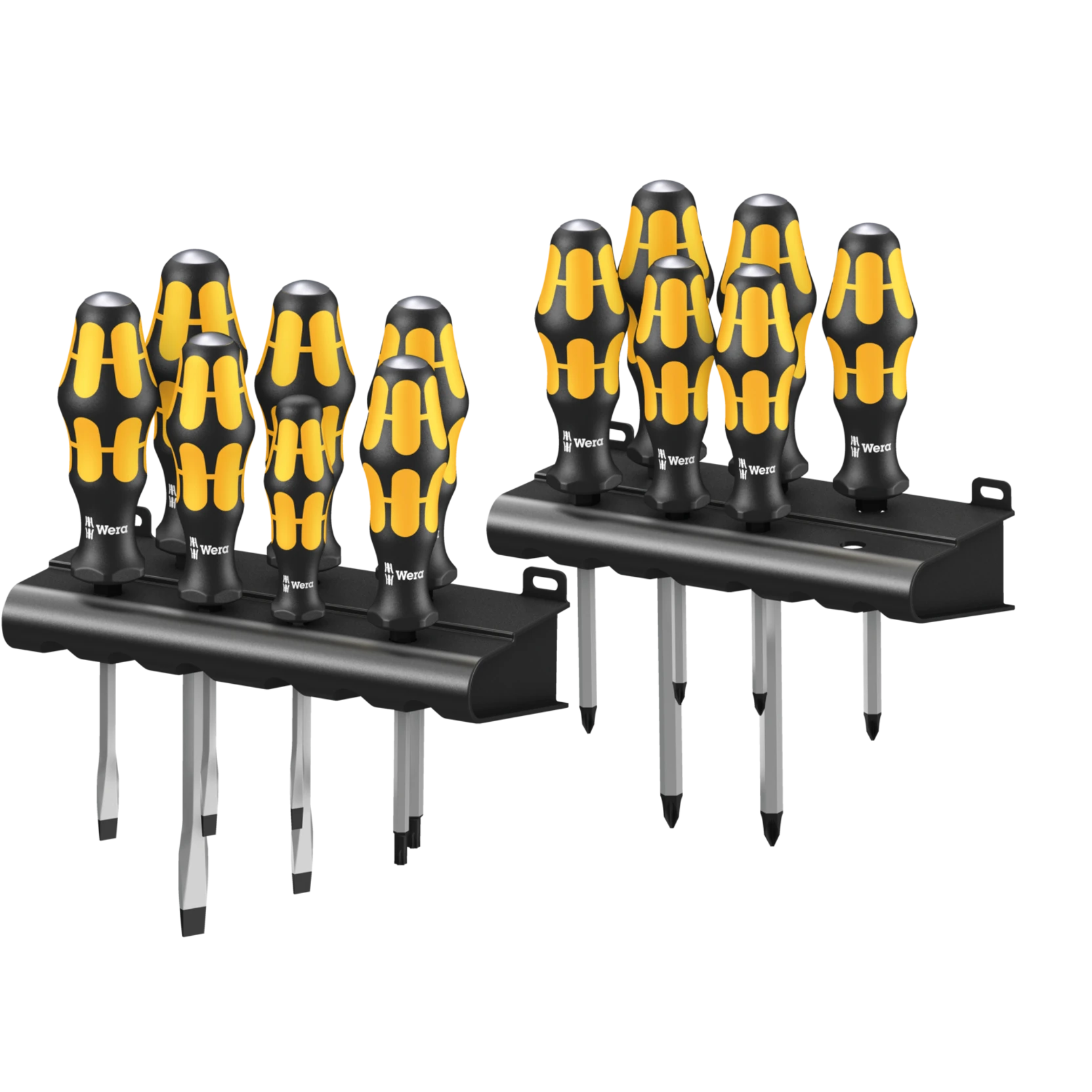Big Pack 900 Screwdriver set Kraftform Wera: Chiseldriver and rack (05133285001)