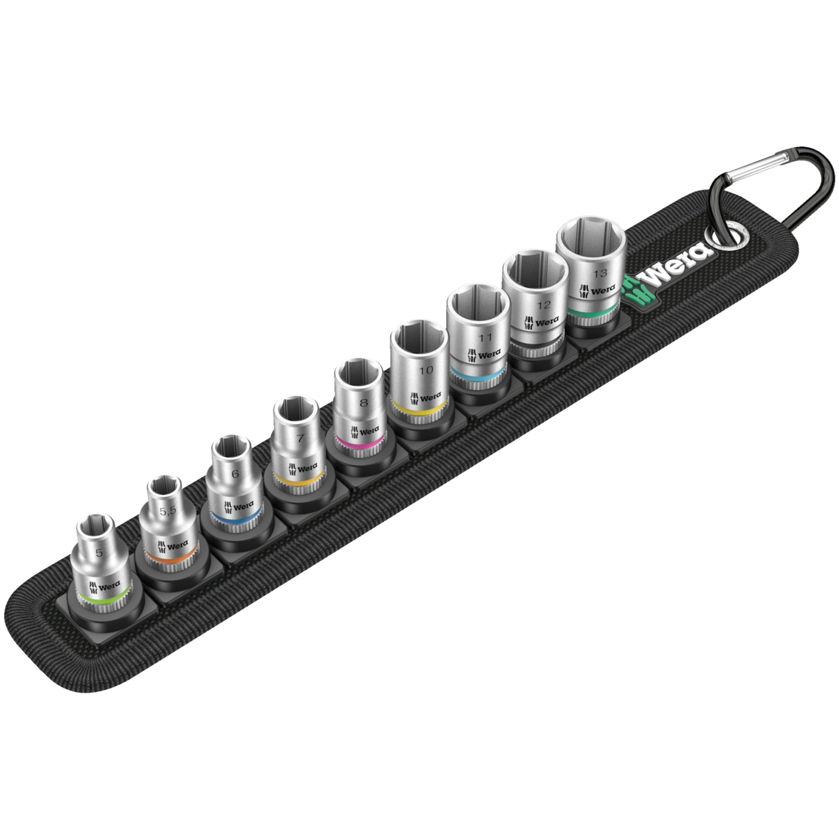 Belt A 4 Zyklop socket set, 1/4" drive (05003883001)