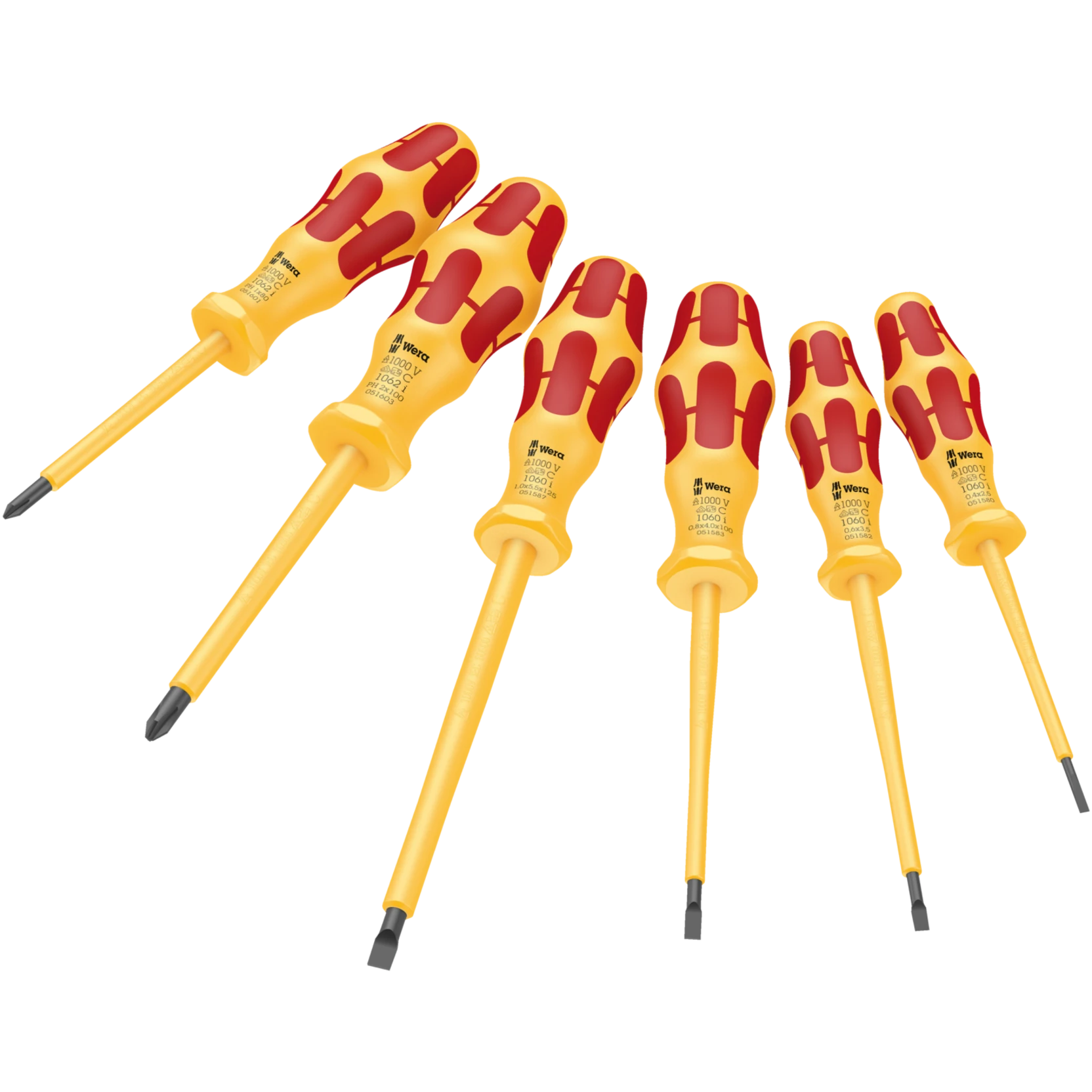 1060 i/1062 i/6 Kraftform VDE screwdriver set (05051575001)