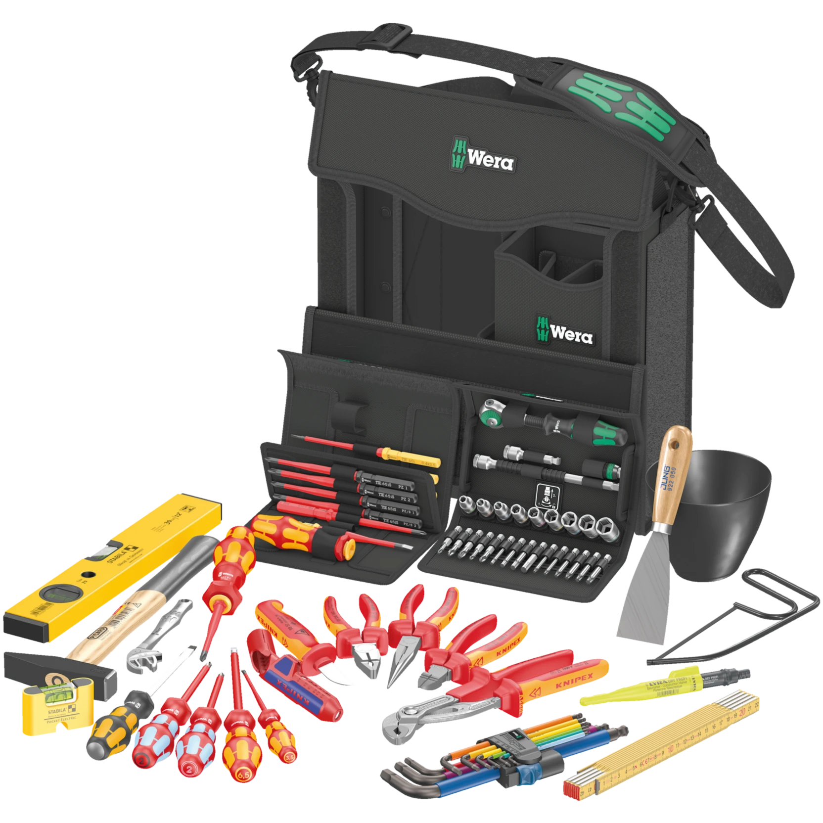 Wera 2go E 1 Tool set for electricians (05004016001)